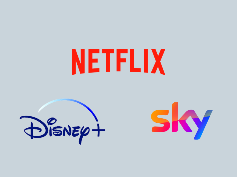 Tv Digitale Netflix, Disney+, Sky